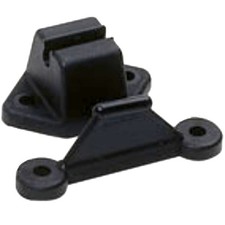 Butoir de Porte camping car Noir pour Et Lettres A Butée Casier Externe Caravane