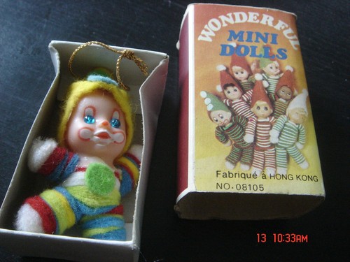 Wonderfull mini dolls clown - dolls,,
