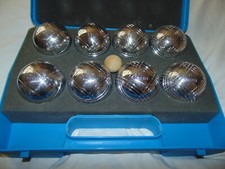 Coffret 8 Boules de Pétanque OBUT + malette et cochonnet diametre 73 poids 500 g