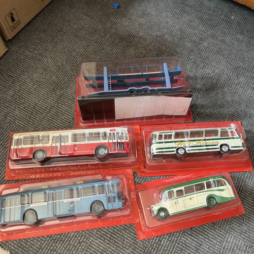 Lot bus anciens remorque - et,