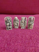 Jacquet 1980 Japanese Plastic Wise Figures