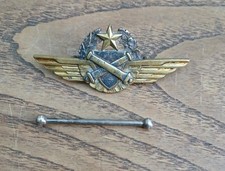 ALAT INSIGNE DE BREVET D'OBSERVATEUR PILOTE Drago Romainville matriculé