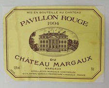 Pavillon Rouge 1994 - Vintage Wine Labels