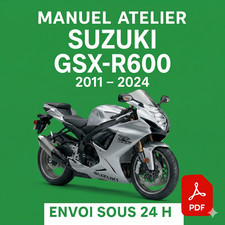 Manuel Atelier Suzuki GSX-R600