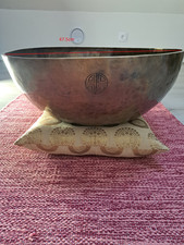 Bol Chantant • 8900G - 47.5cm • Tibétain Full Moon 7 métaux + Coussin Décoration