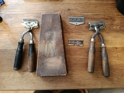 Ancienne tondeuse manuel - ancienne,