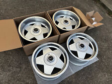 7.5j + 9.0j New Borbet A 16 Inch Retro Wheels Rims 5x112 Mercedes W126 SEC SEL W107