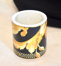 Authentic VERSACE ROSENTHAL Ikarus VANITY Tea Light Candle Holder Flawless