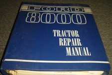 Ford 8000 8100 8200 8400 Tractor Shop Service Repair Manual xz