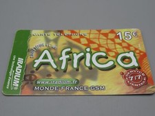 €15 Phone Card - Africa - Iradium