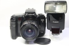Appareil photo argentique Canon EOS 5 QD + EF 28-105mm F/3.5-4.5 USM + 540EZ ...