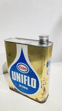 Bidon D’huile Vide  ESSO UNIFLO SAE 10W-50 Contenance 2 litres Déco Garages