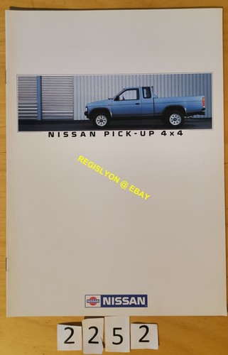Nissan pick 4x4 prospectus - up,
