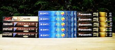 Lot de 14 Cassettes (9 S-VHS &