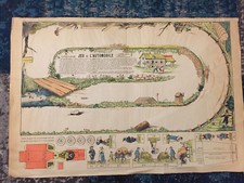 Jeu de l'Automobile Imagerie Epinal No. 1717 - Pellerin & Cie - Cutting board