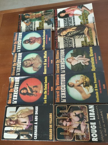 Lot livres l exécuteur - de, l'exécuteur