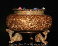 4 "Vieux cuivre incrusté