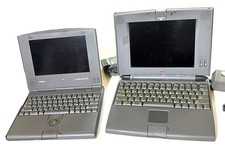Apple PowerBook pair - Duo 230 & Powerbook 520c, M777 & M4880, sys 7.1 - WORKS!