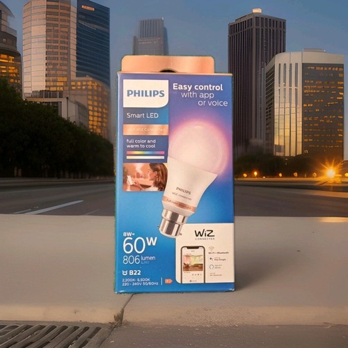 Ampoule lampe connectée - lampe, rvb
