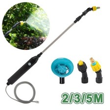 Pulvérisateur Électrique Rechargeable Jardin Télescopique 3 Buses Arrosage USB