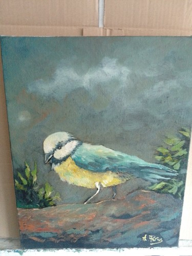Tableau peinture huile format - peinture,