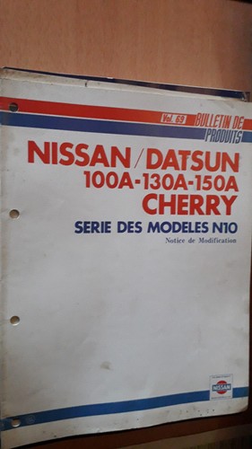 Nissan datsun cherry 100a - 100a, 130a