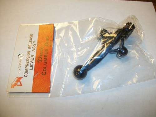 Compression release lever