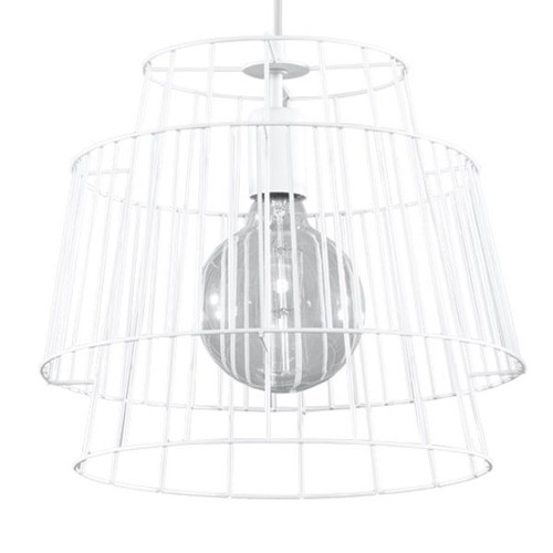 Suspension acier blanc - suspension,