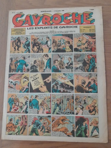 Rare gavroche hebdomadaire - gavroche,