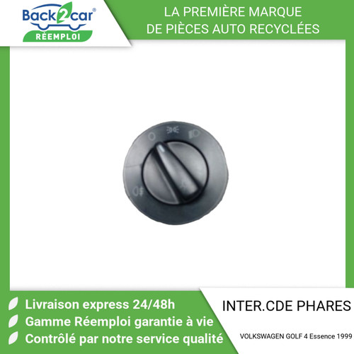 Interieur commande phares - interieur,