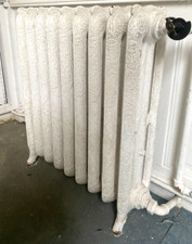 Radiateurs Ancien Fleuri  En