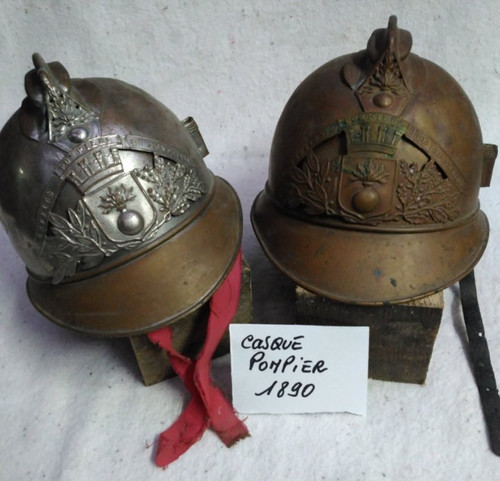 Ensemble casque pompier - casque,