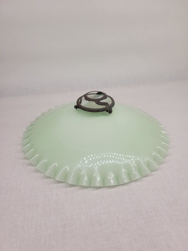 Ancien abat jour opaline - en,