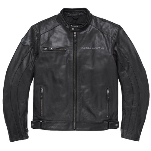 Veste cuir harley davidson - en,