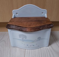 Grande Boîte À Sel Porcelaine Philippe Deshoulières Édition Lourioux France