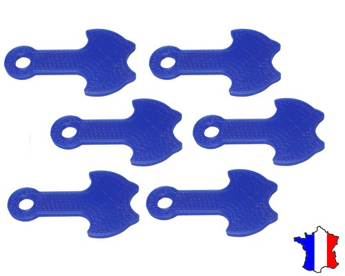 Jeton débloque caddie - 6x,