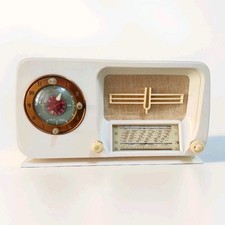 Vintage 1950s Ducretet Thomson Clock Radio