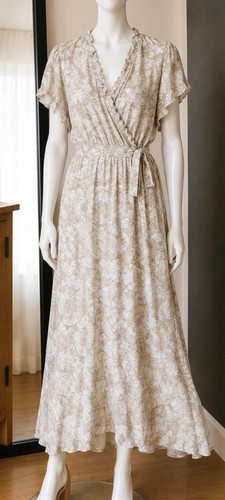 Robe portefeuille longue - robe,