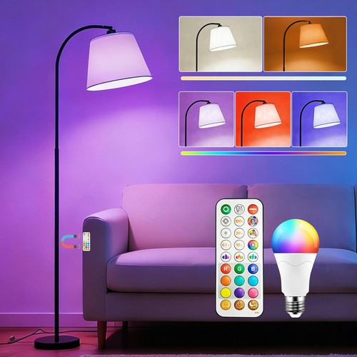 Lampadaire arc led sur - sur, pied