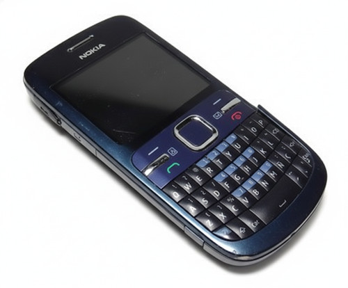 Nokia blue qwerty keyboard - blue,