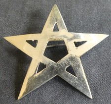 Local Made Chrome Muong Battalion Beret Badge REF 5955