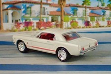 Pony Car Restomod 1966 Ford Mustang GT 289ci V8 Coupe 1/64 Scale Limited Edit W