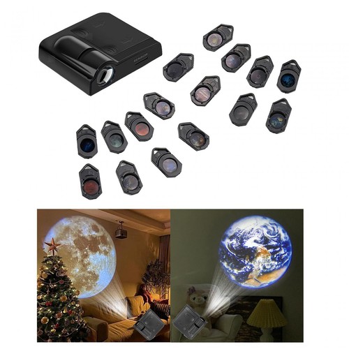 Lampe projection lune et - de,