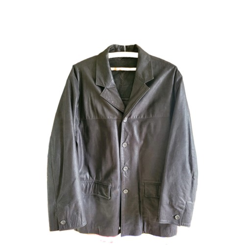 Manteau long cuir veau yves - manteau,