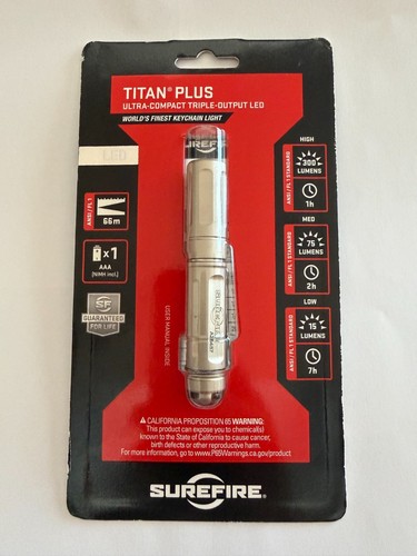 Surefire titan plus - surefire, titanium