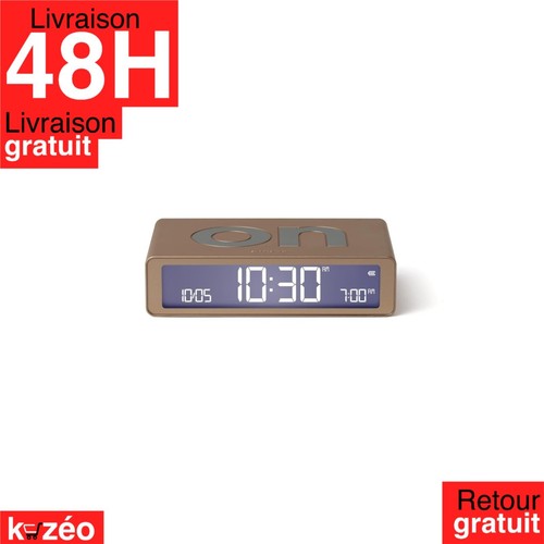 Réveil lumineux lexon flip - réveil,