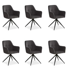 Lot de 6 Chaise de Salle à