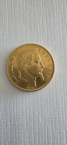 Monnaie napoléon francs or - monnaie,