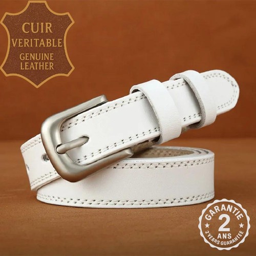 Ceinture femme cuir véritable - ceinture,