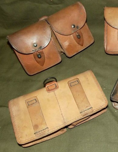 Pochettes militaires cuir - pochettes,